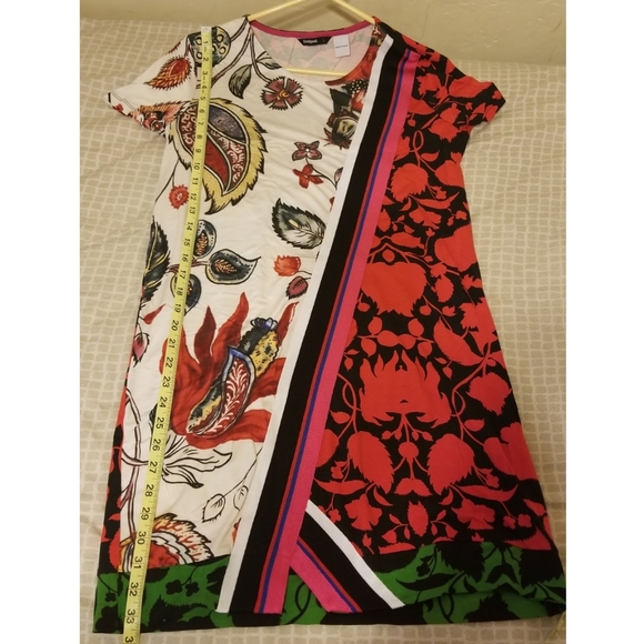 NWOT DESIGUAL Designer CECILIO Dress sz L - Picture 5 of 6